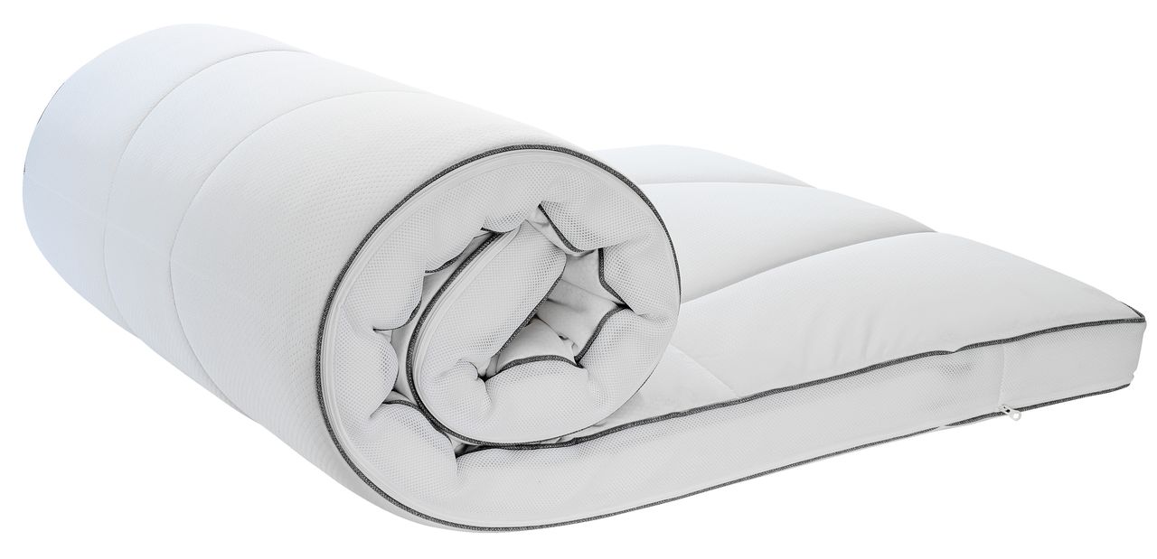 Topmadras 80x200 TEMPRAKON lysegrå kant JYSK