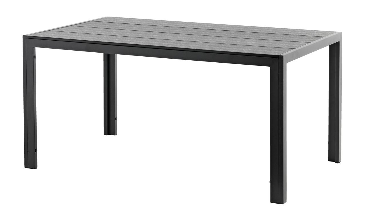 Table MADERUP W90xL150 black JYSK