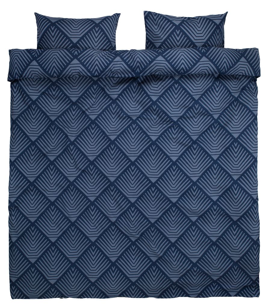 Bettwäsche NOVA 200x220 blau JYSK