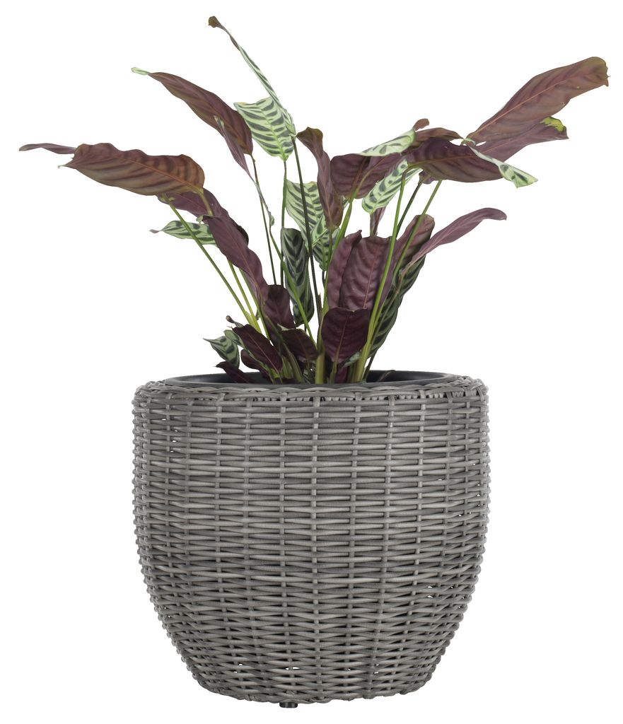 Garden planter SVARTBAK D42xH36 grey JYSK