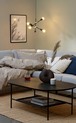 taklampa jysk Taklampa Torstein B56Xl40Xh35Cm Svart | Jysk