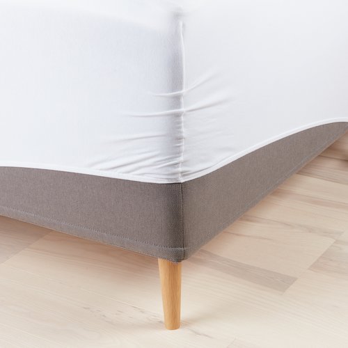 JerseySpannbettlaken ELSE 140x200x30cm weiß JYSK