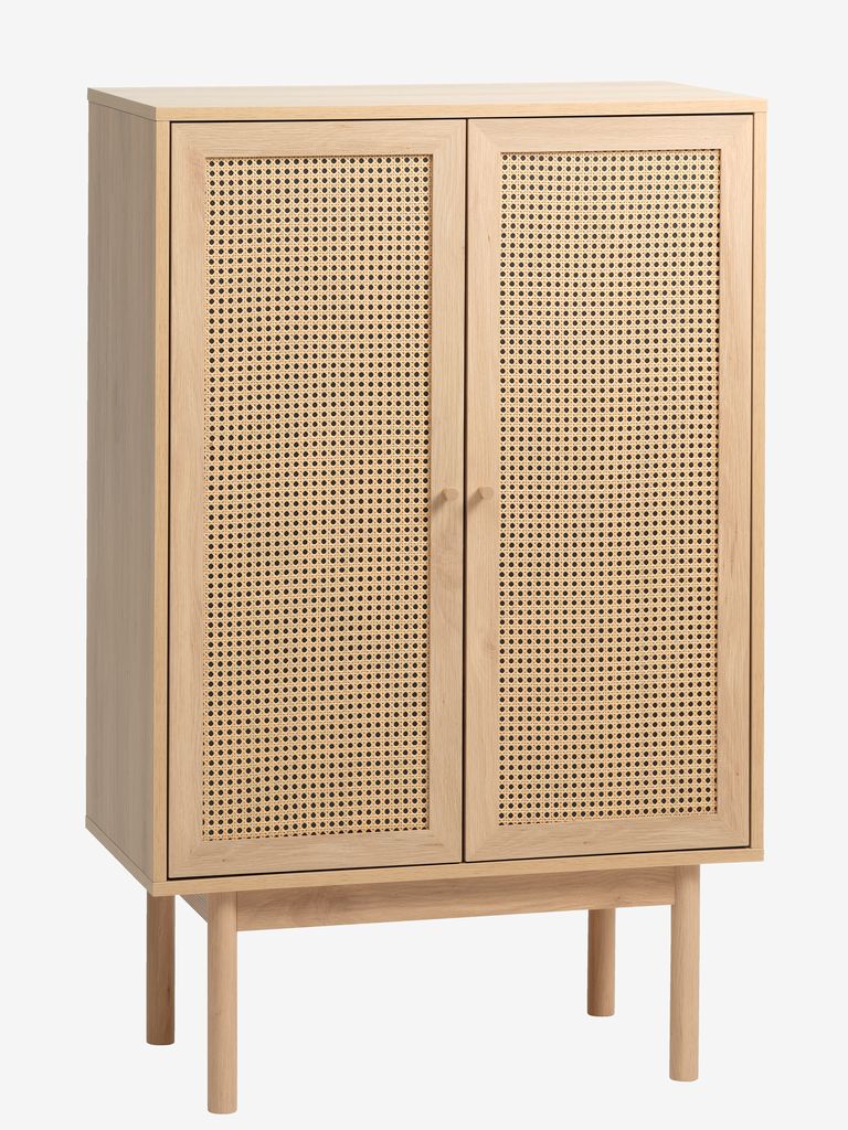Armoire HALMSTAD 2 portes coloris chêne JYSK