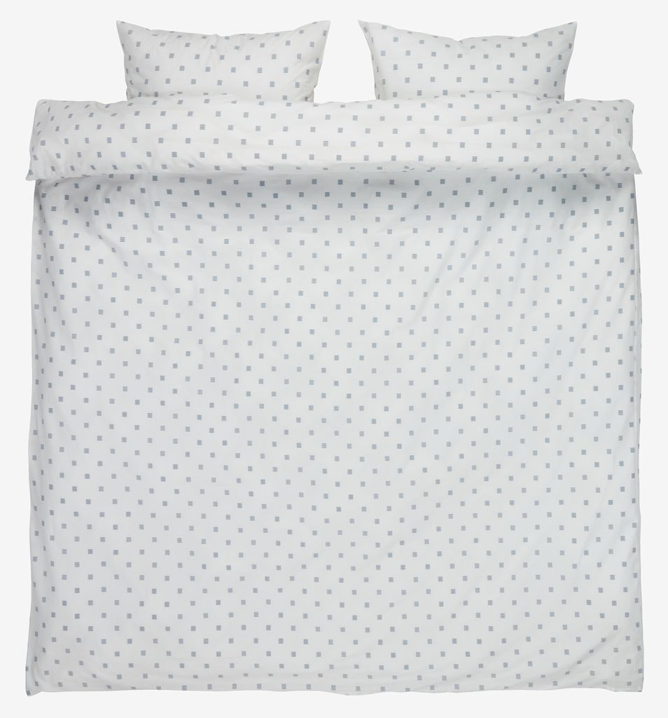 Duvet cover set ANNIKA King blue/white JYSK