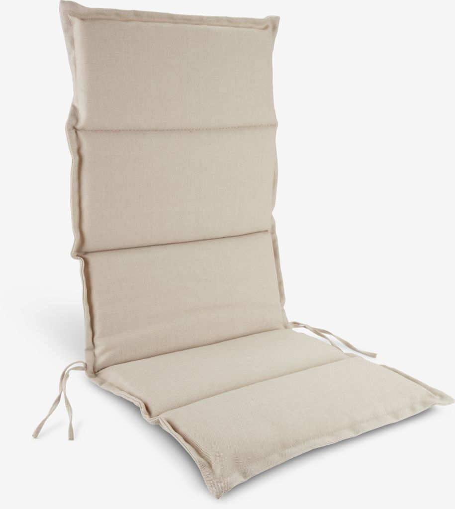 Garden cushion recliner chair BREDFJED offwhite JYSK