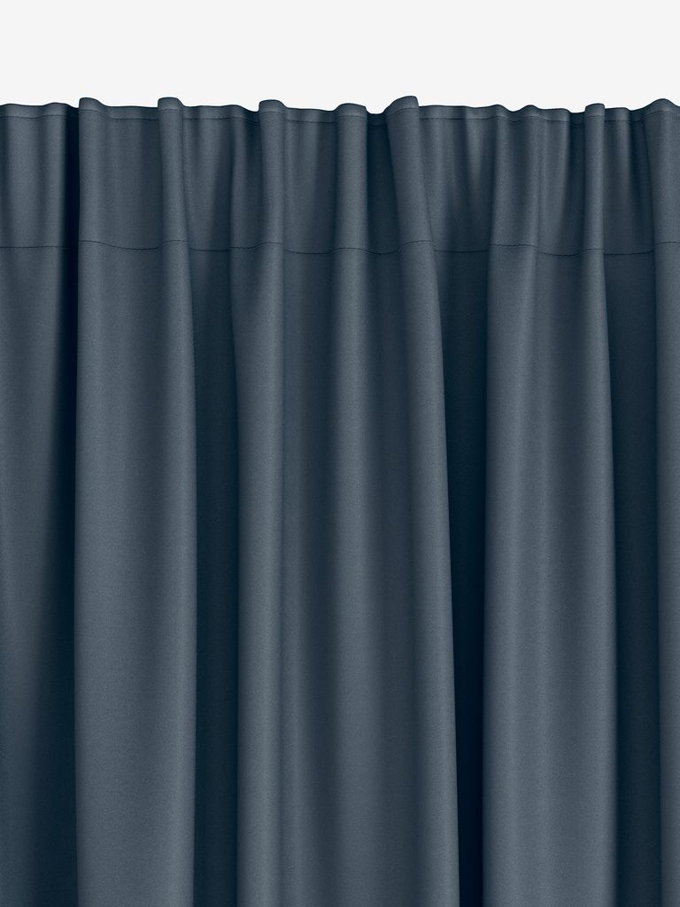 Dimout curtain AMUNGEN 1x140x175 blue JYSK