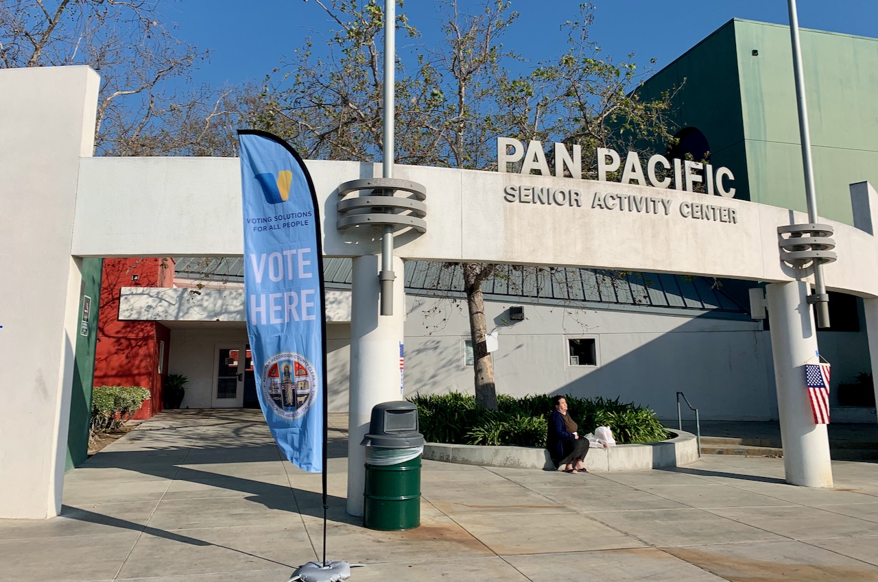 Early Voting at Pan Pacific Park Larchmont Buzz Hancock Park News