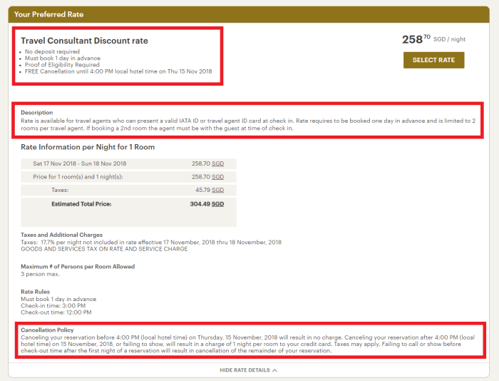 Booking Hilton Travel Agent Rate KOOBOYz