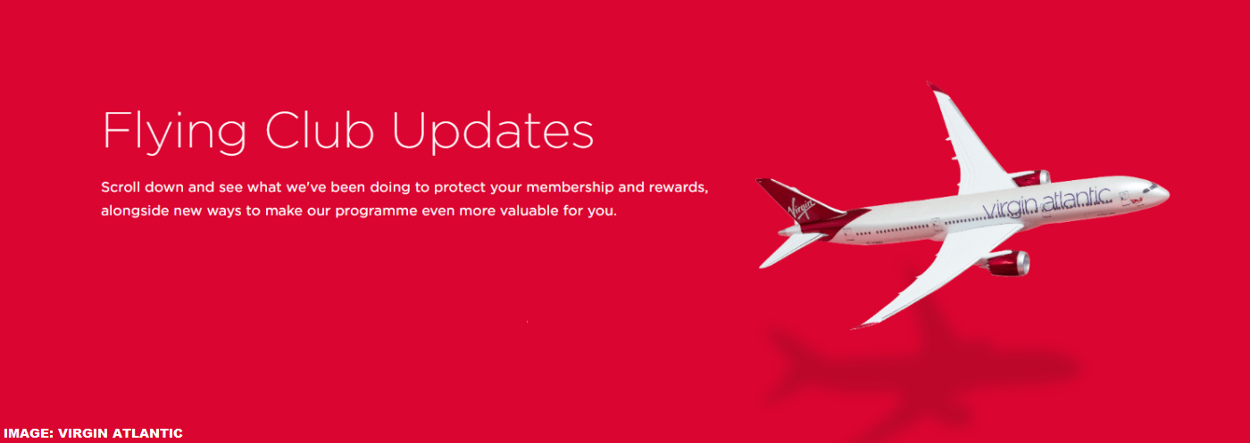 Virgin Atlantic Flying Club Update Tier & Voucher