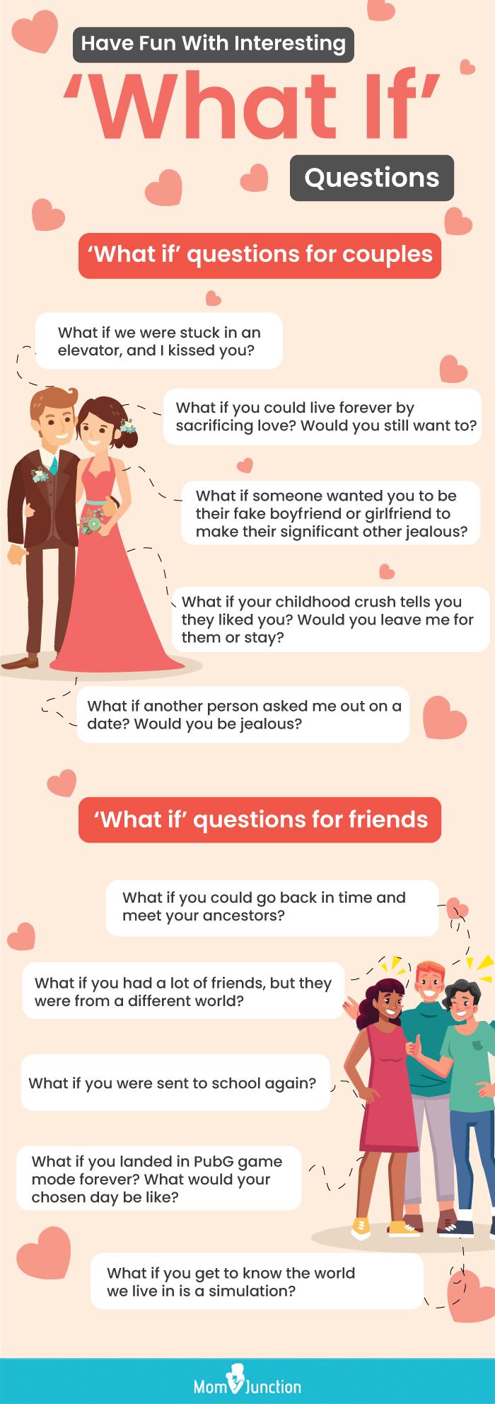 300+ Fun 'What If' Questions For Couples And Friends MomJunction