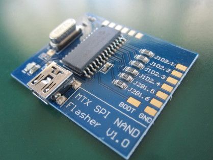 Php 700.00 Matrix Nand Programmer Mtx Spi Nand Flasher V1.0 Fast Usb