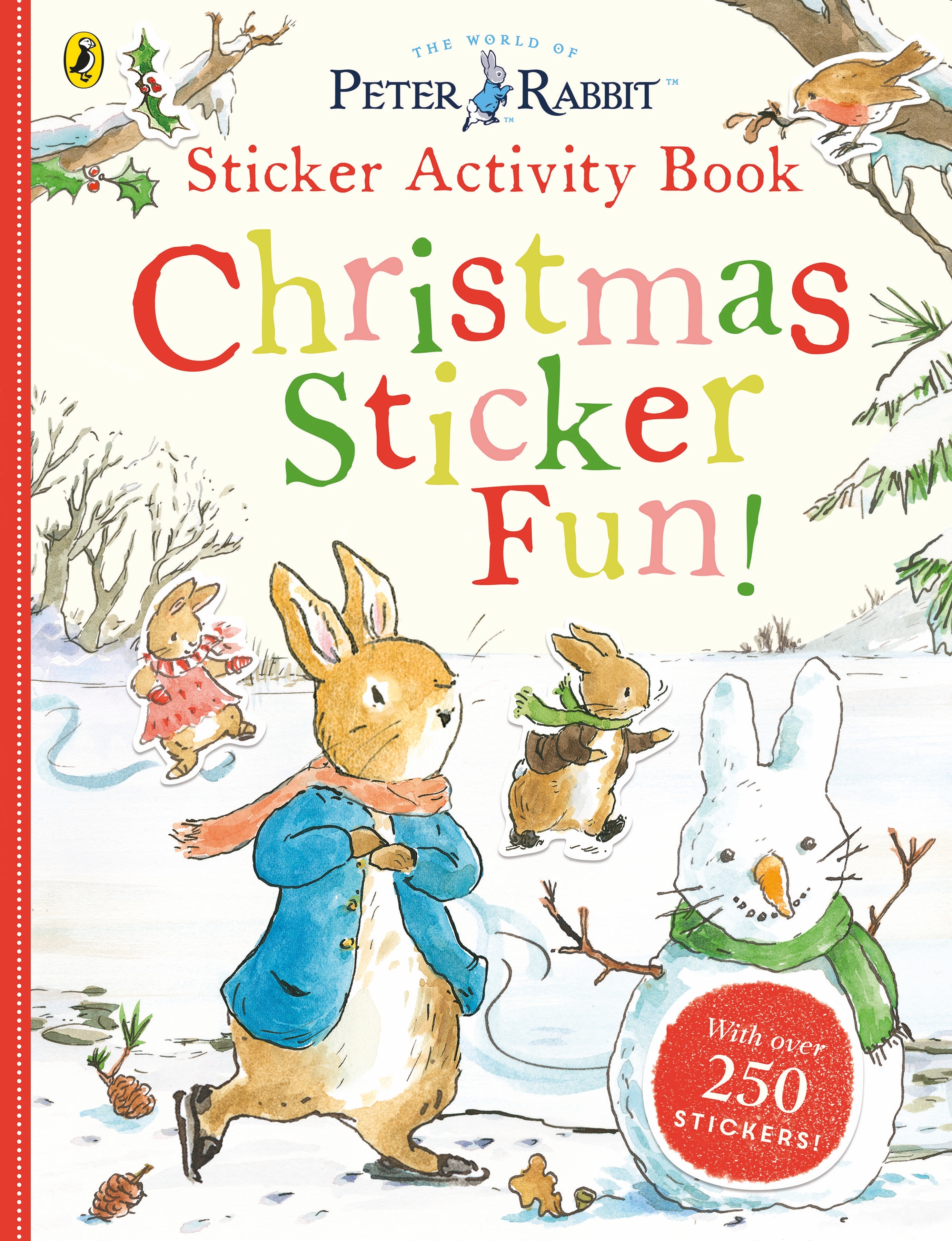 Peter Rabbit Christmas Fun Sticker Activity Book by