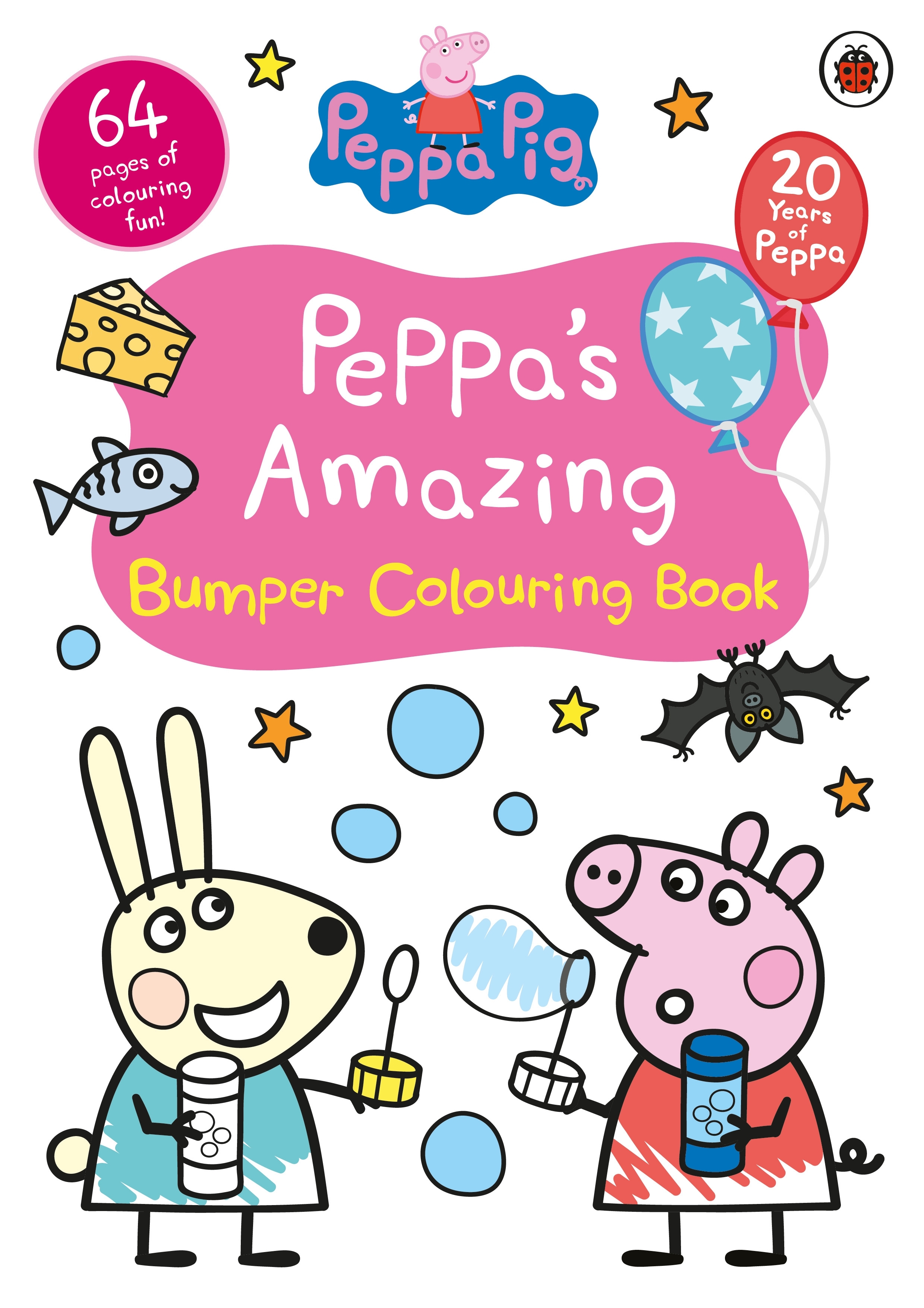 Peppa Pig Peppa’s Amazing Bumper Colouring Book Penguin Books New