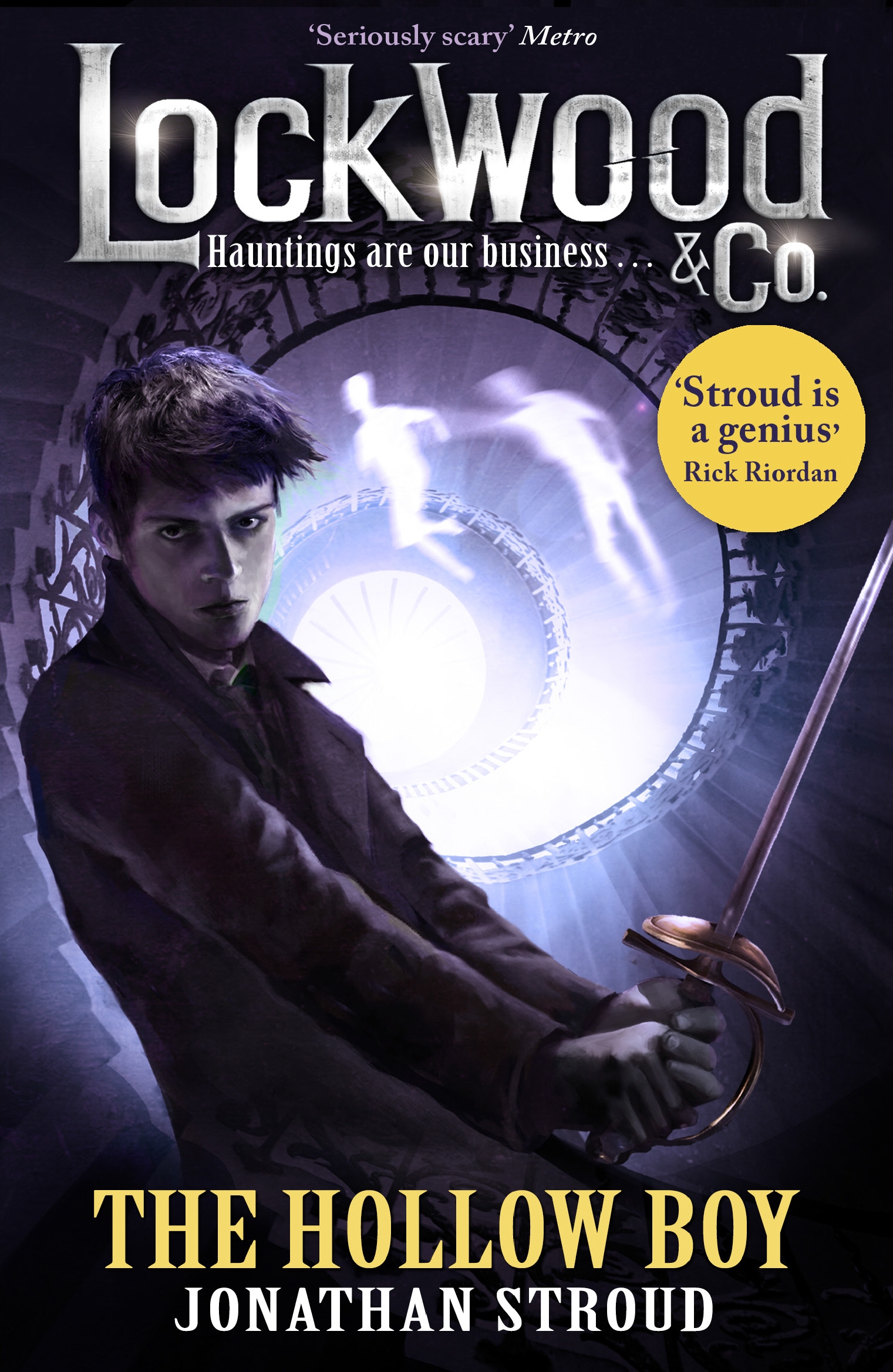 Lockwood & Co The Hollow Boy by Jonathan Stroud Penguin Books Australia