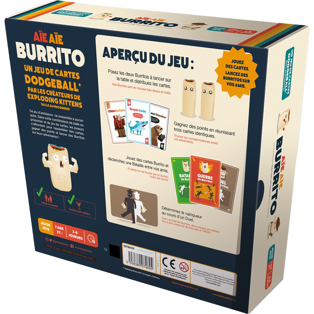 Buy Throw Throw Burrito Board games Exploding Kittens