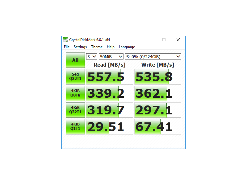 CrystalDiskMark Portable (disk benchmark utility