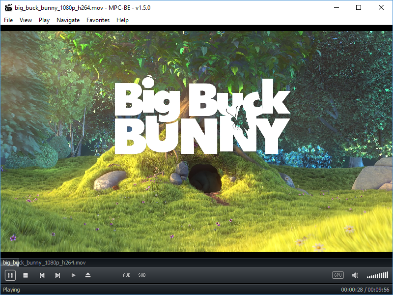 Media Player Classic Black Edition (MPCBE) Portable 1.6.5.3