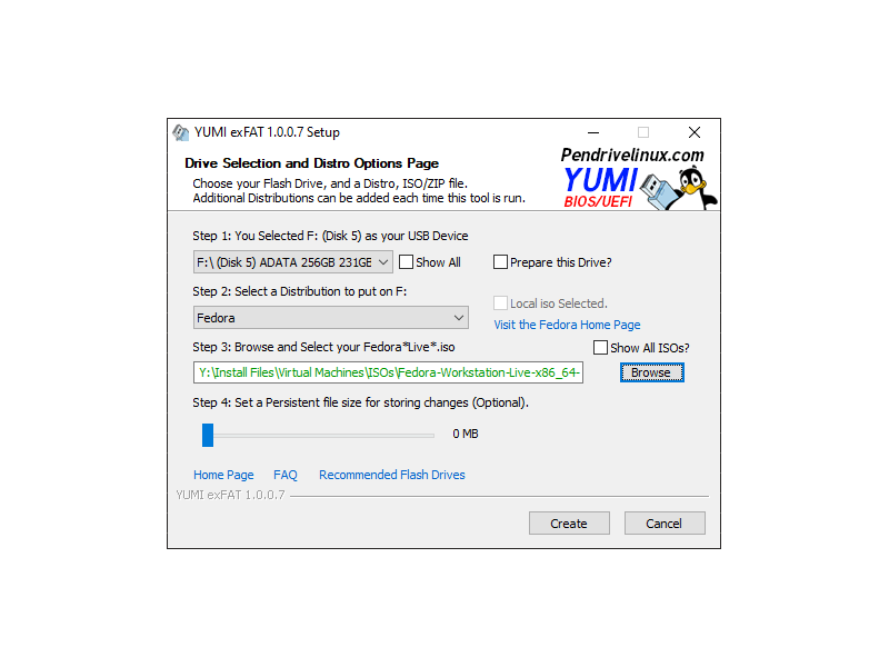 YUMI-exFAT Portable 1.0.2.9 (multiboot USB creator with exFAT support