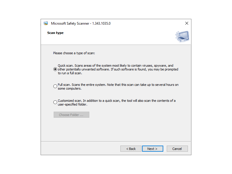 mssPortable 1.419.676 (Microsoft Safety Scanner antivirus launcher