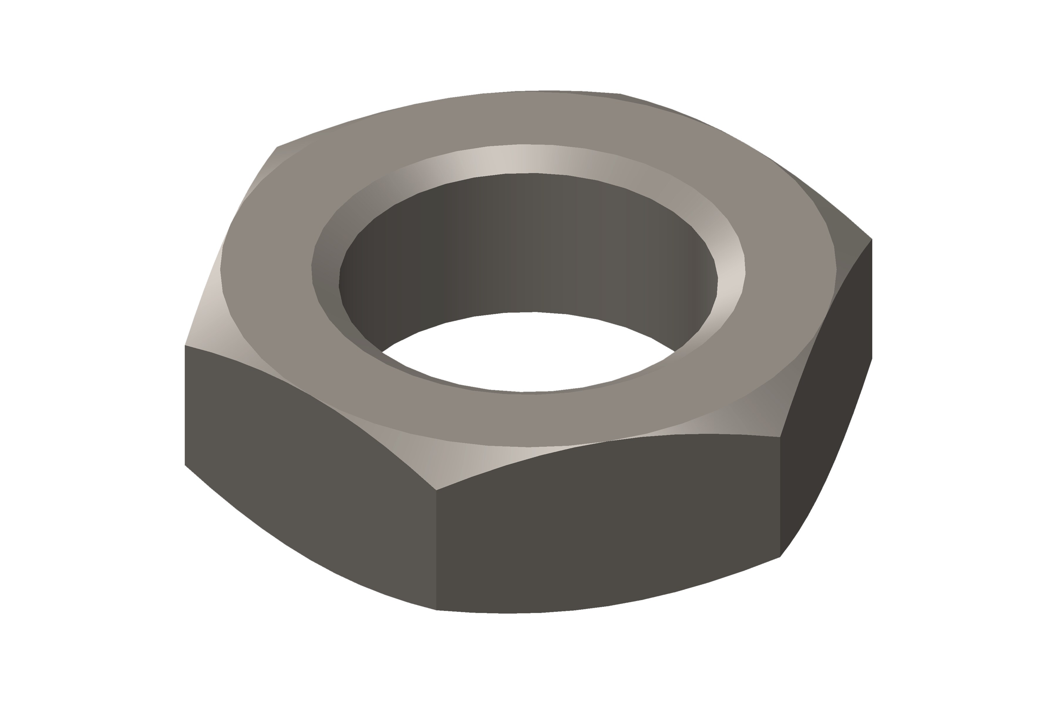 3680057 Cummins® Regular Hexagon Jam Nut Source One Parts Center