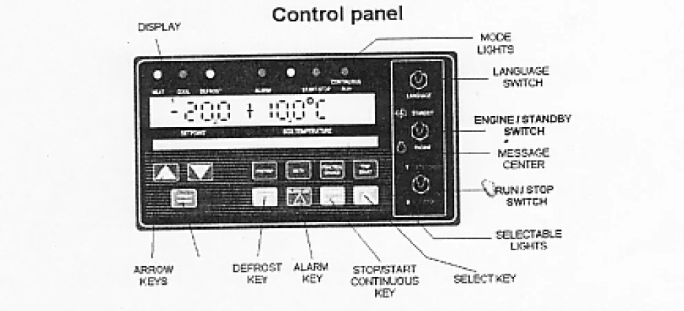 Carrier Transicold Vector Alarm Codes