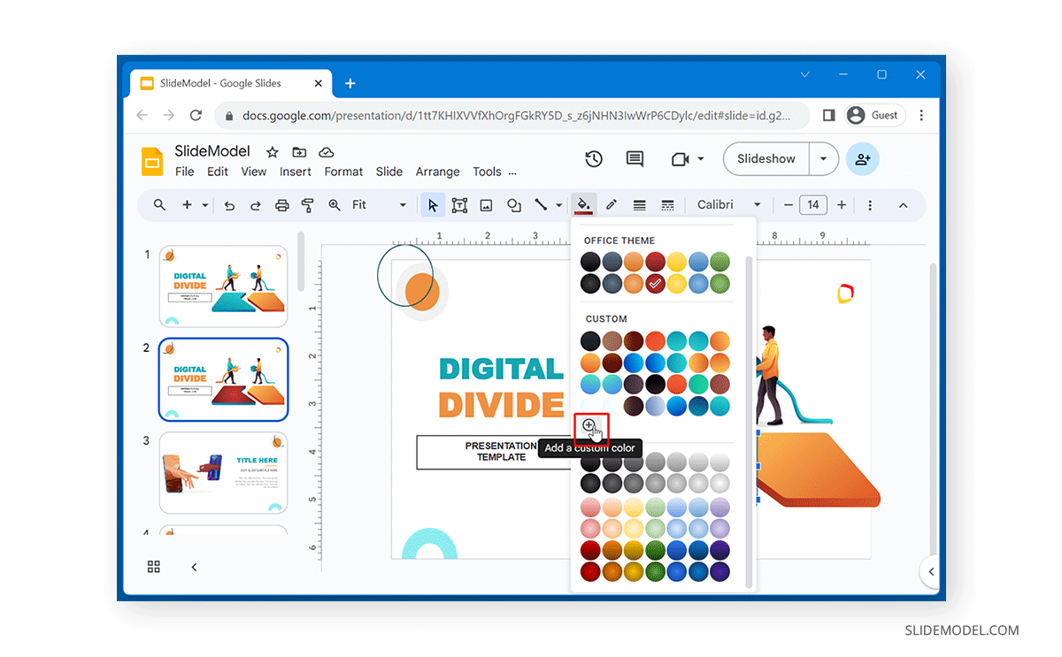 How to Change Shape Color in Google Slides
