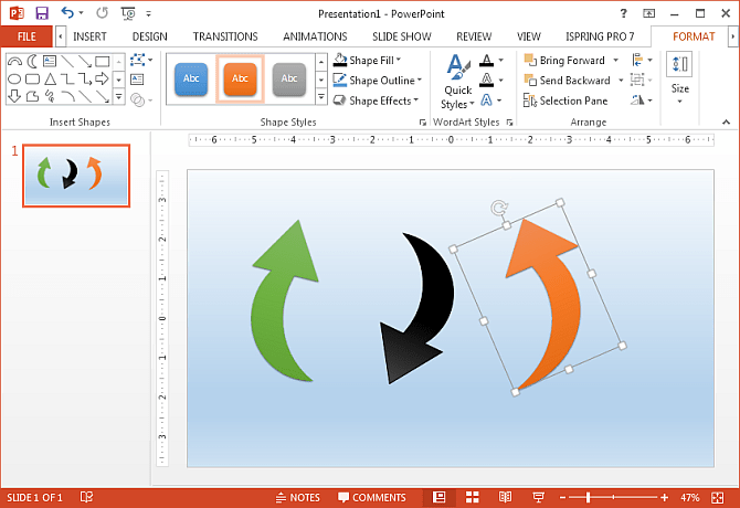 How To Make Curved Arrows in PowerPoint