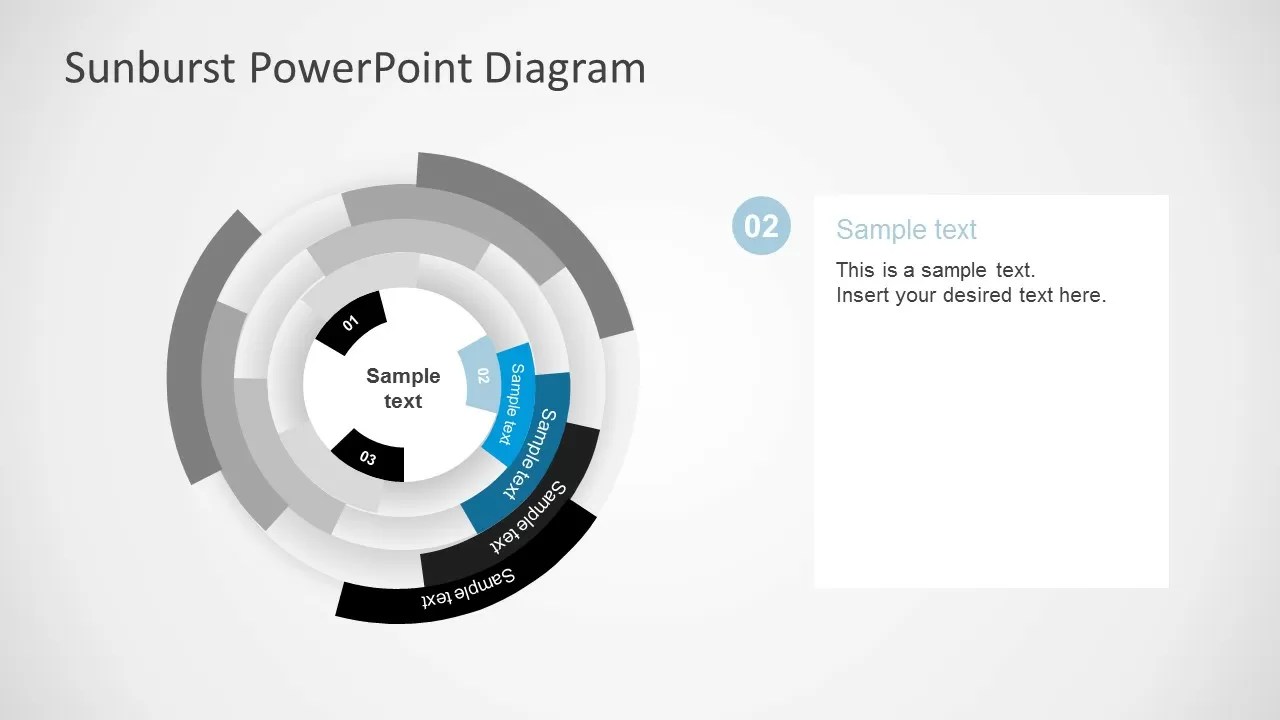 Free Sunburst PowerPoint Presentation Diagrams