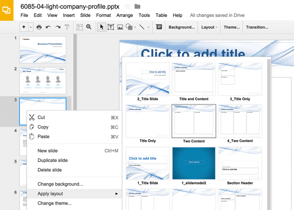 How to Edit PowerPoint Templates in Google Slides SlideModel