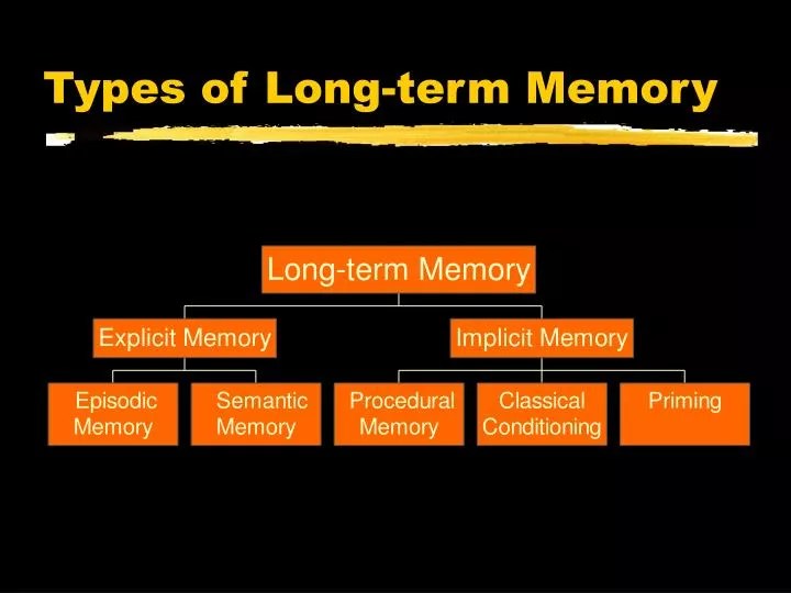 PPT Types of Longterm Memory PowerPoint Presentation, free download