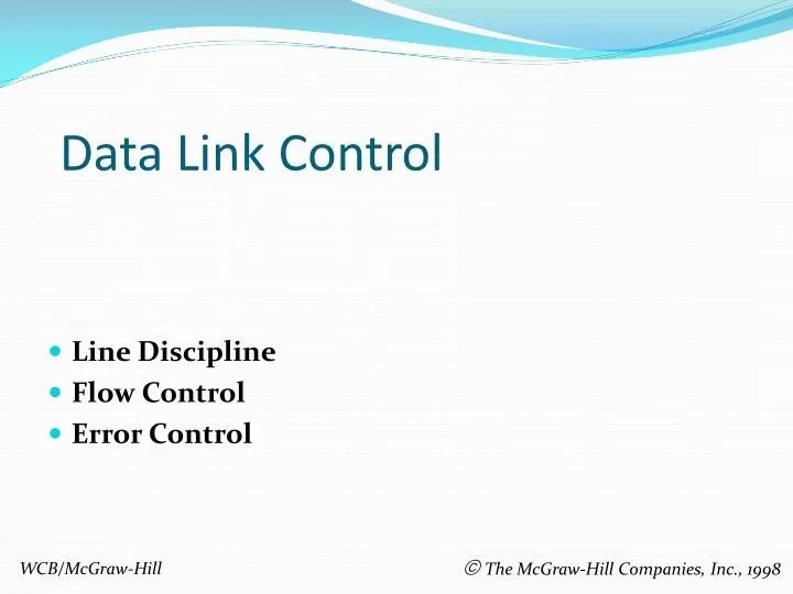PPT Data Link Control PowerPoint Presentation, free download ID3664276