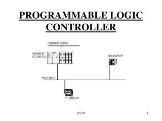 PPT - Programmable Logic Controllers(PLC) and Industrial Automation