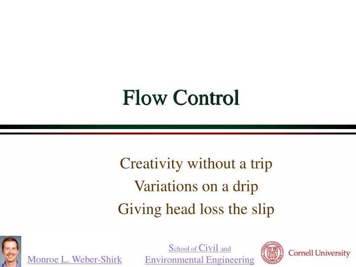PPT Flow Control PowerPoint Presentation, free download ID4030898
