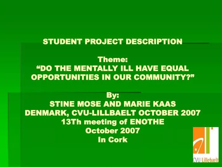 PPT EQUALITY IN DENMARK PowerPoint Presentation, free download ID
