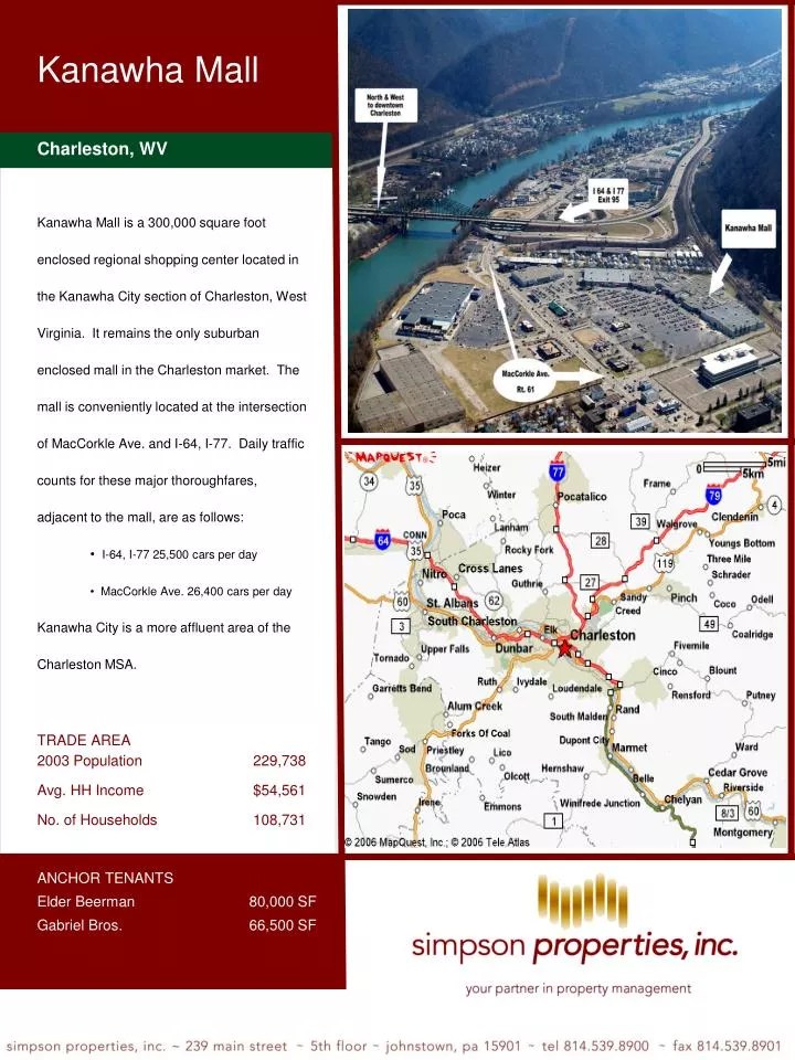 PPT Kanawha Mall PowerPoint Presentation, free download ID4362268