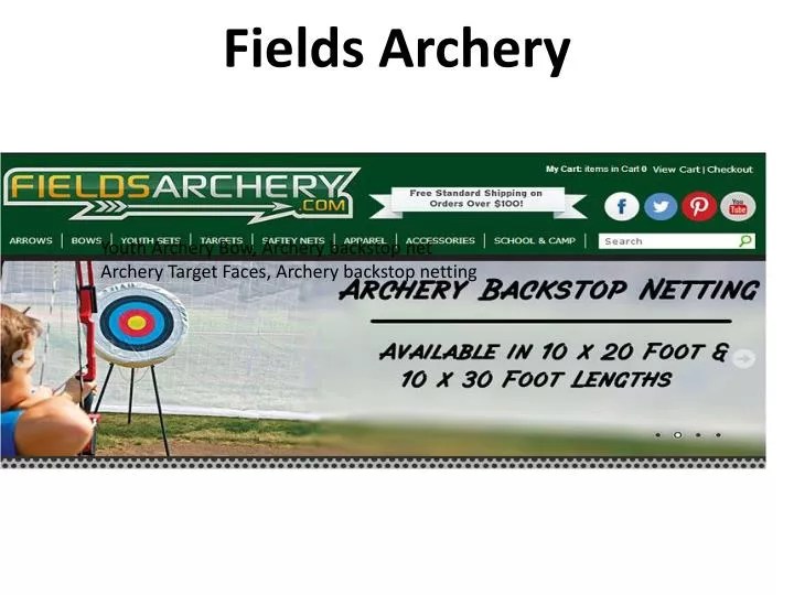 PPT field archery PowerPoint Presentation, free download ID4553438