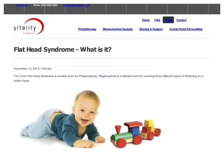 PPT Flat Head Syndrome What is it? PowerPoint Presentation, free