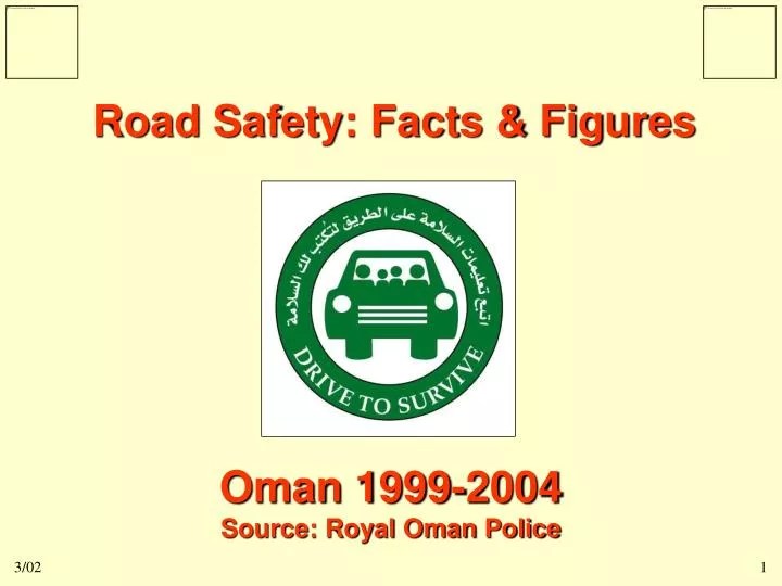 PPT Oman 19992004 Source Royal Oman Police PowerPoint Presentation