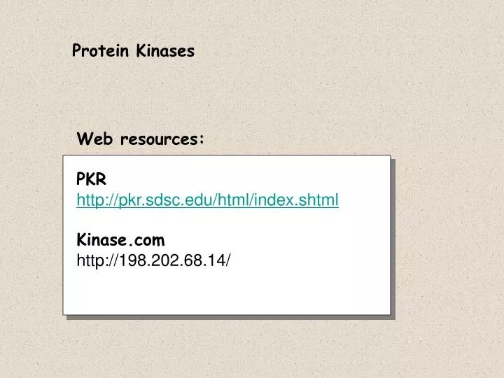 PPT Protein Kinases PowerPoint Presentation, free download ID4751773