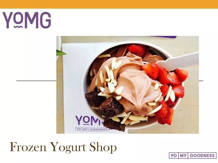PPT Frozen Yogurt Shop PowerPoint Presentation, free download ID