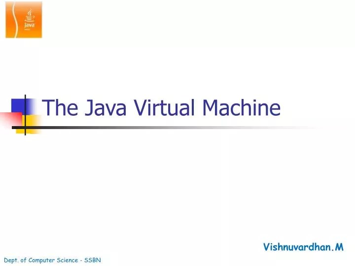 PPT The Java Virtual Machine PowerPoint Presentation, free download