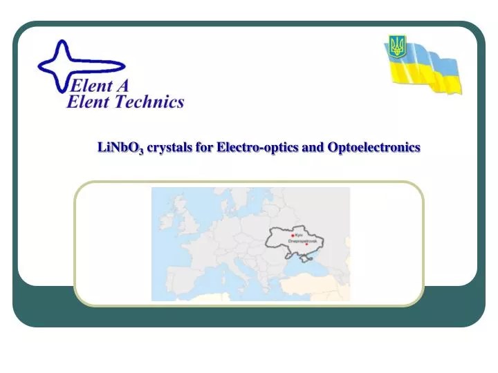 PPT LiNbO 3 crystals for Electrooptics and Optoelectronics
