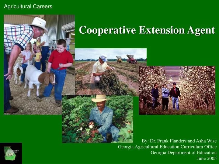 PPT Cooperative Extension Agent PowerPoint Presentation, free