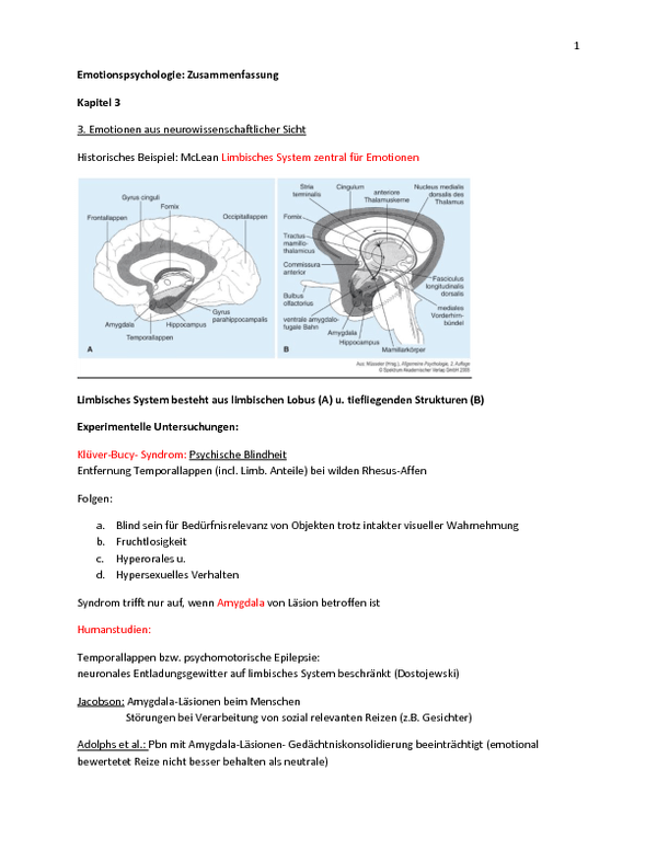 Emotionspsychologie kapitel 3... Free download