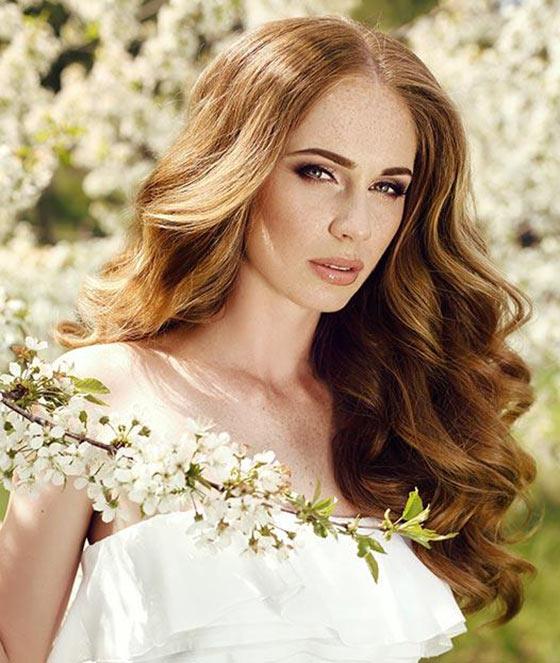 25 Hairstyles To Slim Down Round Faces (560 x 663 Pixel)