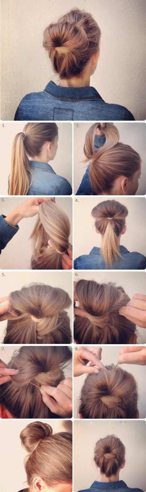 23 Stunningly Easy DIY Messy Buns