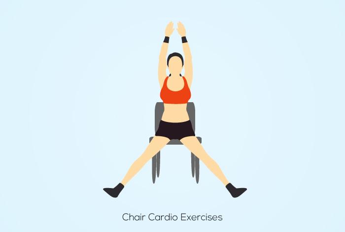 5 Best Chair Cardio Exercises To Burn Calories
