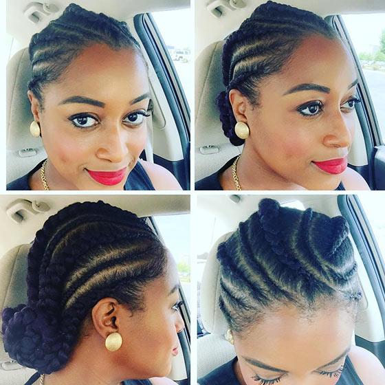 41 Cute And Chic Cornrow Braids Hairstyles