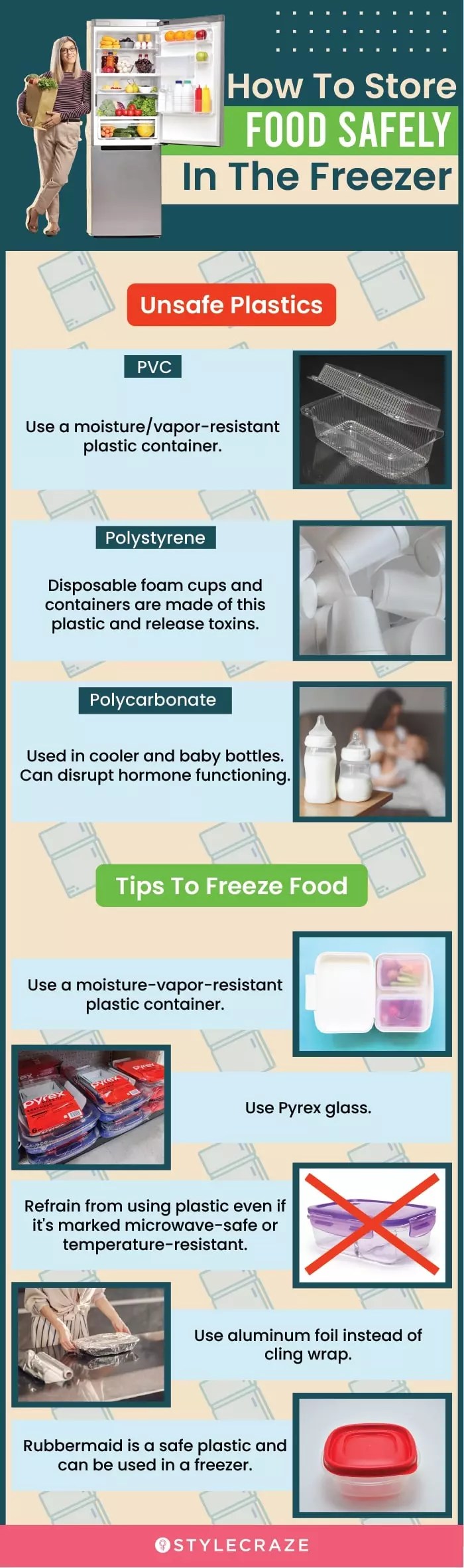 Is It Safe To Freeze Food In Plastic Containers?