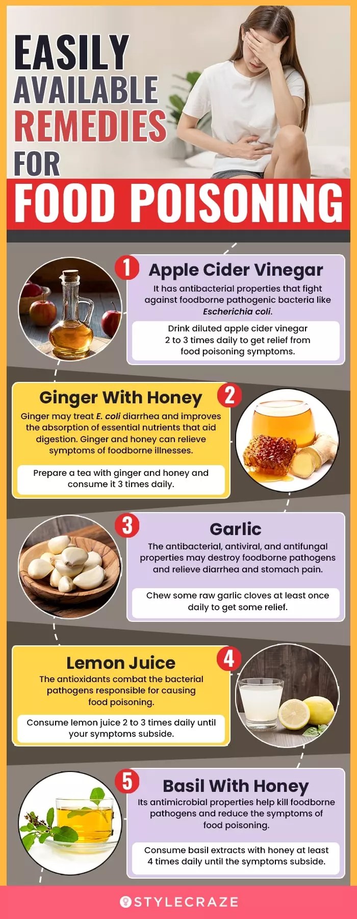9 Home Remedies For Food Poisoning + Causes And Prevention